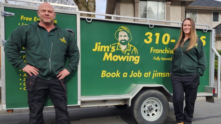 Jim’s Mowing Lawn Franchise in British Columbia