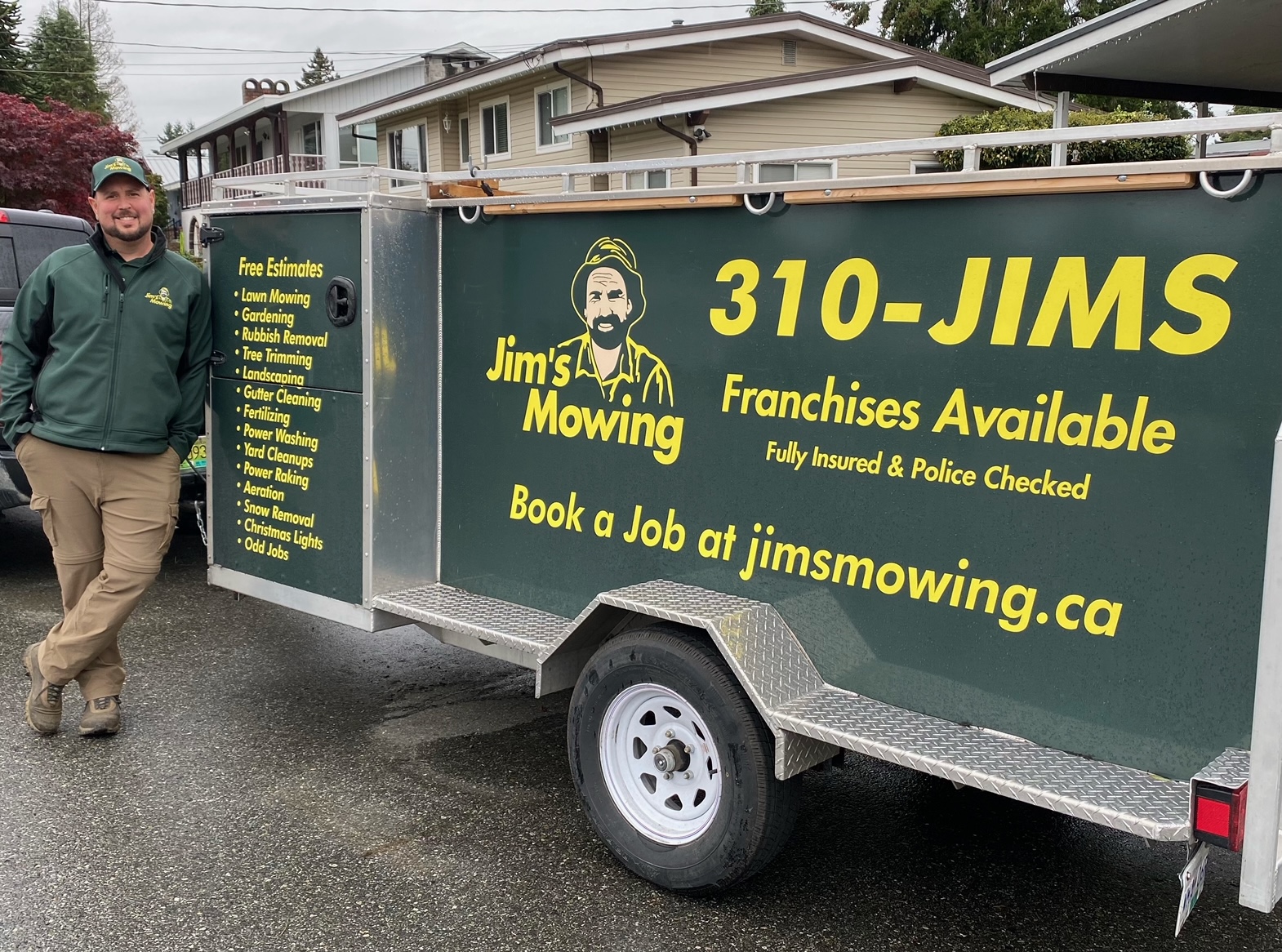 Jim’s Mowing Landscape Franchise in British Columbia
