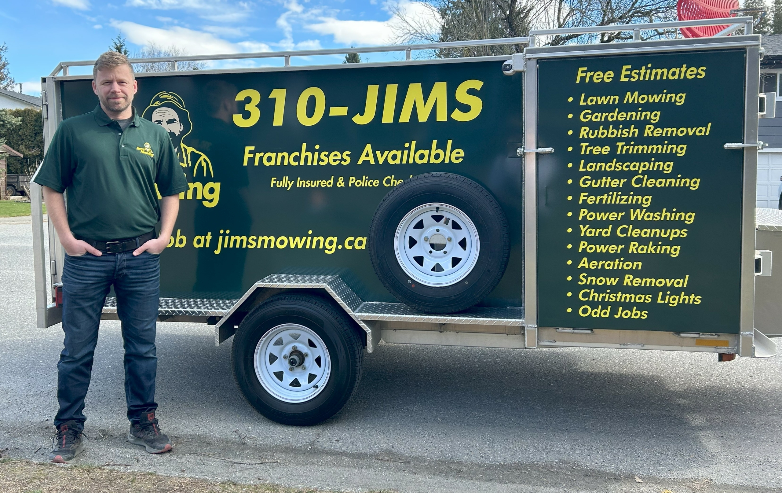 Jim’s Mowing Lawn Care Franchises in British Columbia