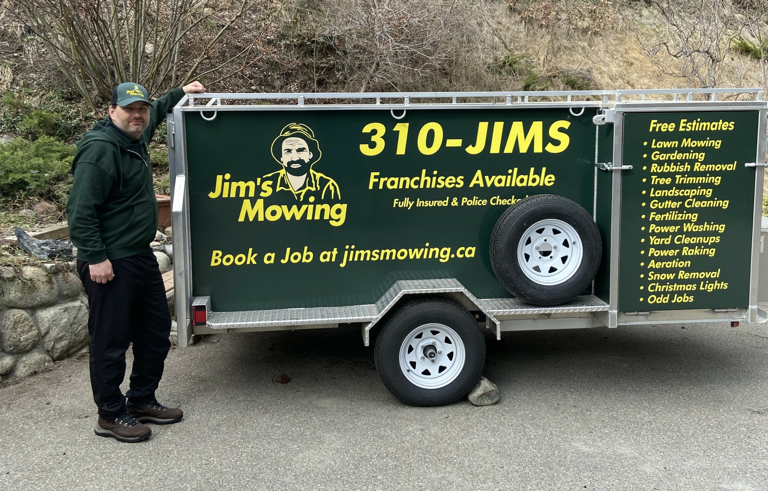 Jim’s Mowing Lawn Care Franchise Opportunities in British Columbia