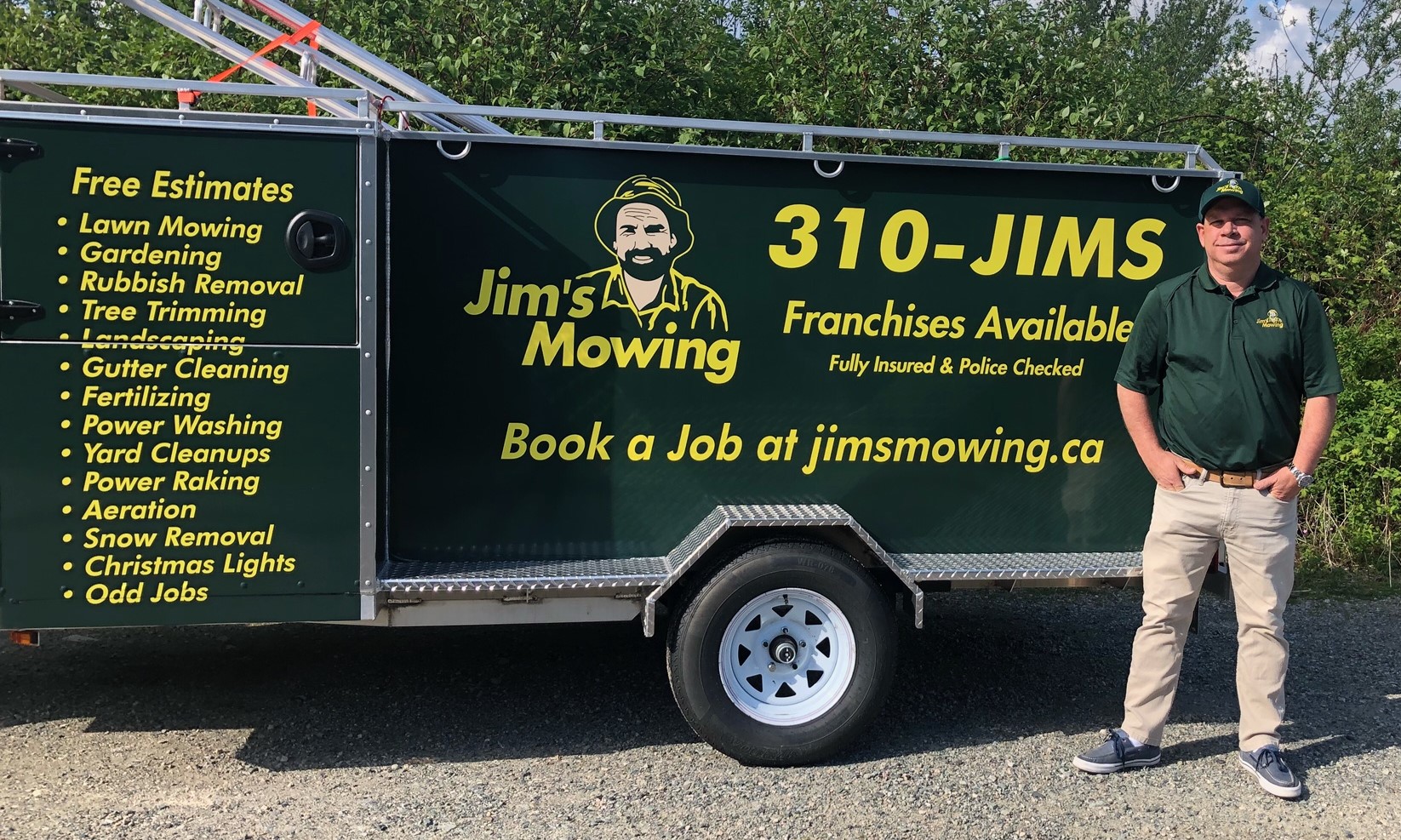 Jim’s Mowing Gardening Franchises in British Columbia