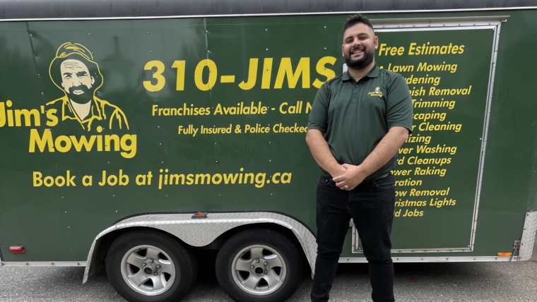 Jim’s Mowing Landscaping Franchise in B.C
