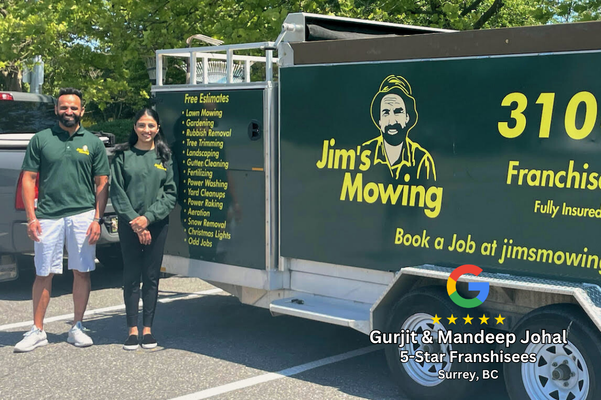 Jim's Mowing Lawn Care Business Startup Kit in British Columbia