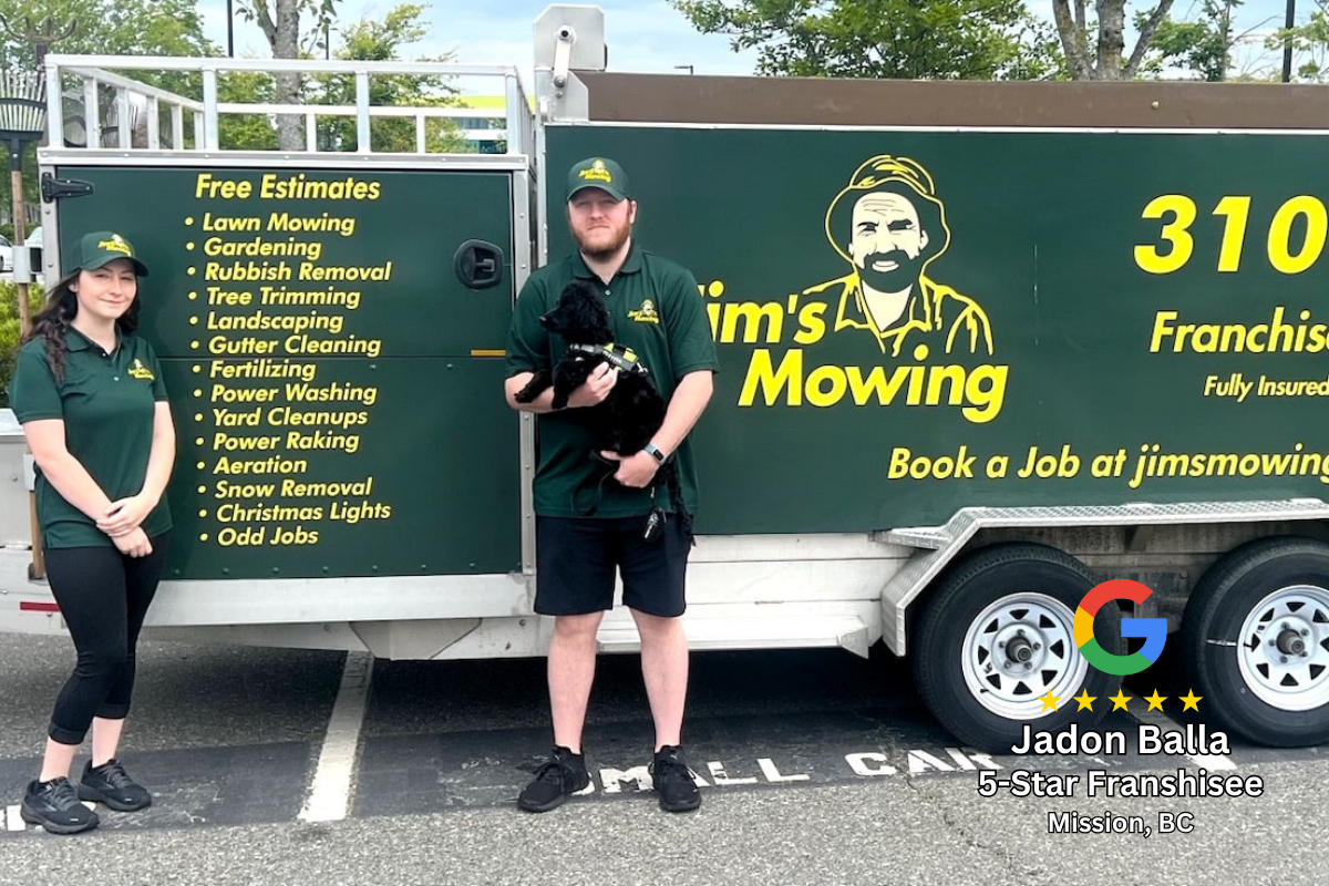 Jim's Mowing Garden Franchise in British Columbia