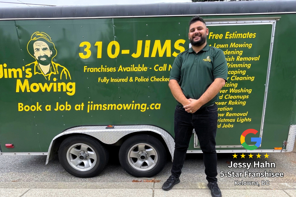 How Much Does a Jim's Mowing Lawn Care Owner Make in British Columbia