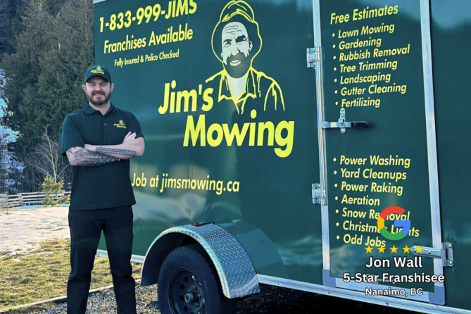 Solo Lawn Care Business in British Columbia