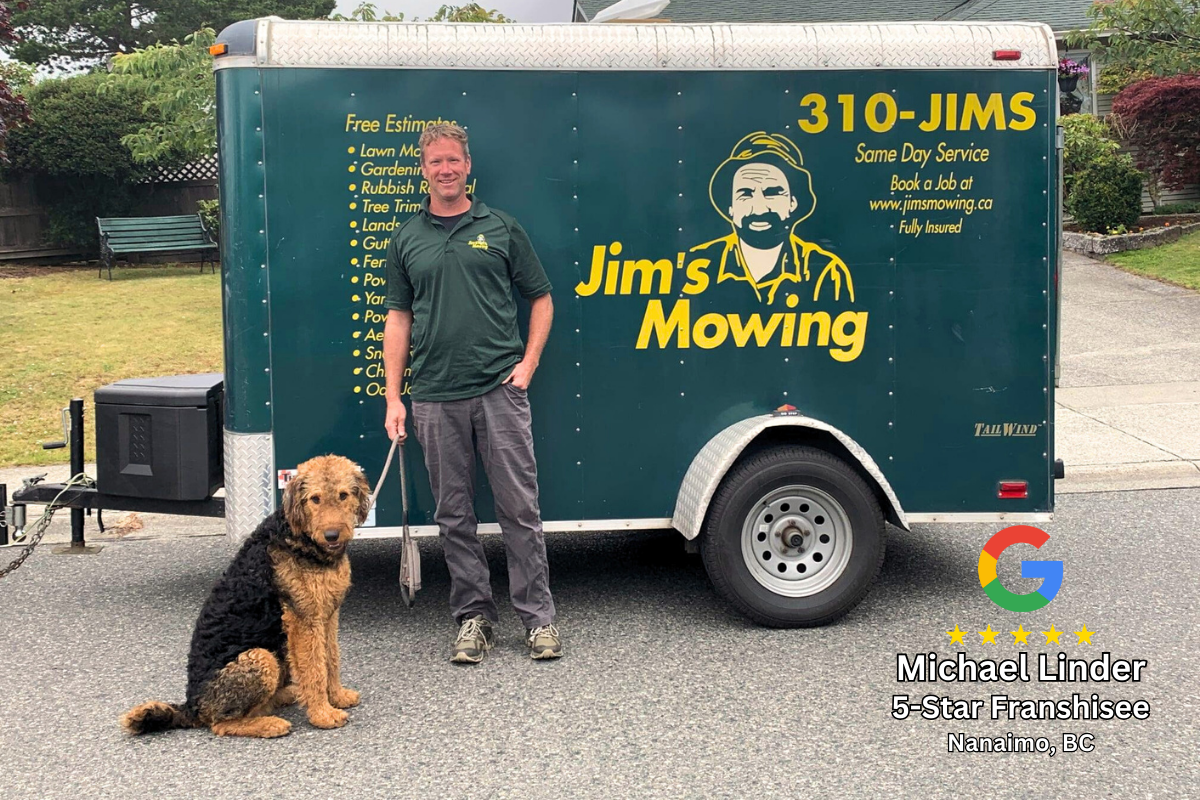 Jim's Mowing Lawn Franchise in British Columbia