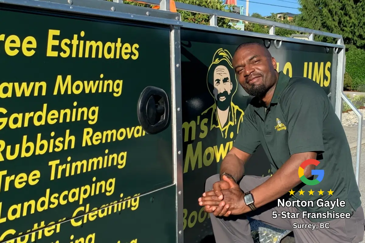Jim's Mowing Lawn Mowing Franchise in British Columbia