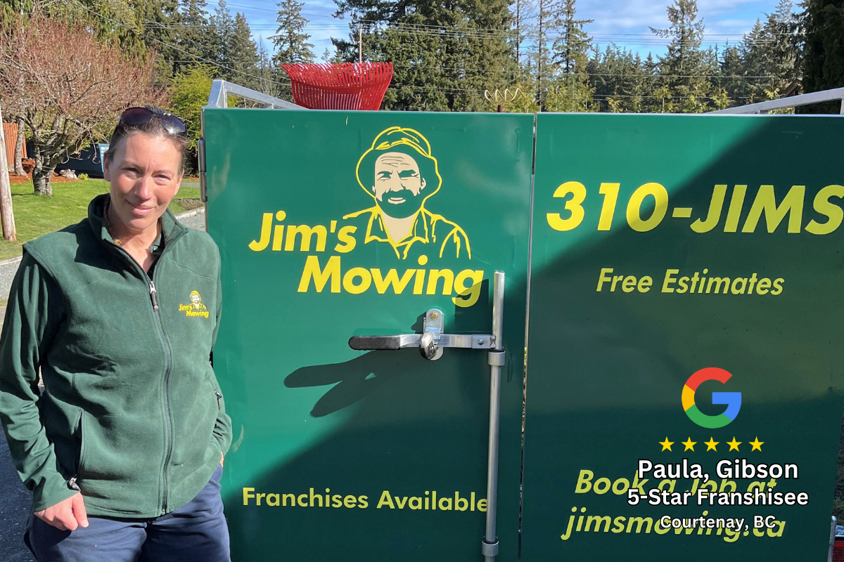 Jim's Mowing Landscaping Franchises in British Columbia