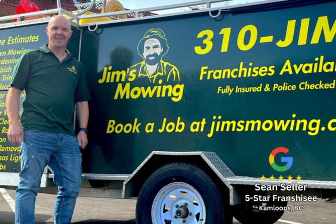 Jim's Mowing Lawn Care Franchises in British Columbia